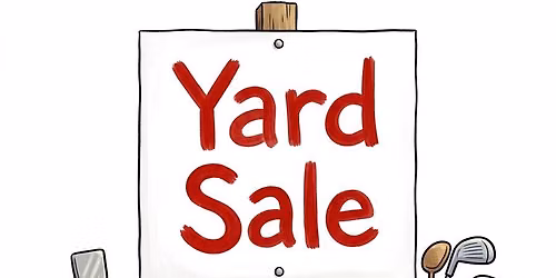 1st Annual Parking Lot Yard Sale