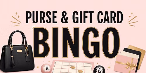 Designer Purse and Gift Card Bingo