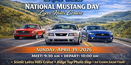 MIDWEST STANGS NATIONAL MUSTANG DAY CRUISE