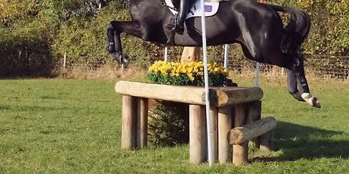 Cross Country clinic at Broadstone Equestrian, with Beatrice Stocks-Seels