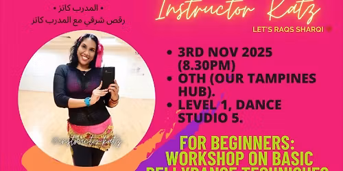 Beginners Bellydance WS\/Trials [1-Off Session] 