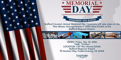 Stafford County Memorial Day Ceremony