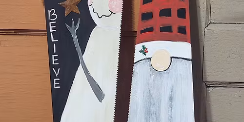 Paint-a-Saw Workshop at Creative Leap! ✨🎨