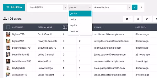 Filter at Salem Civic Center
