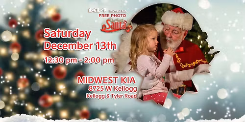 \ud83c\udf85\u2728 Santa Is Coming Back to Midwest Kia! \u2728\ud83c\udf85