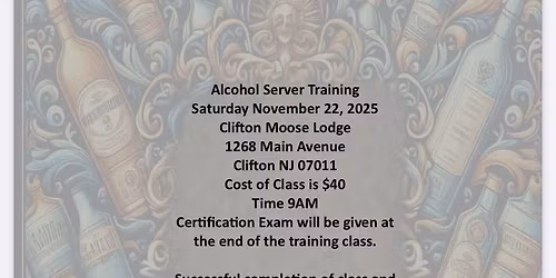 Alcohol Server Training