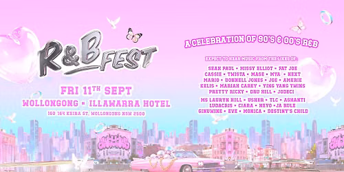 R&B Fest Is Coming To Wollongong!