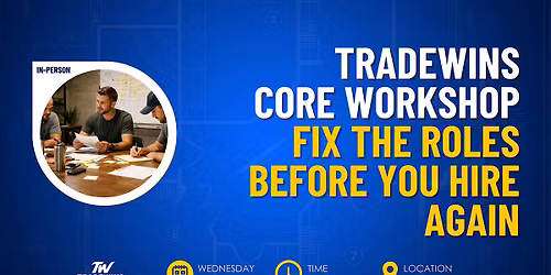 Evening Workshop: Fix The Roles Before You Hire Again