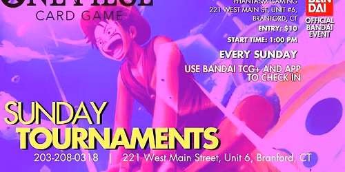 One Piece Sunday Tournaments