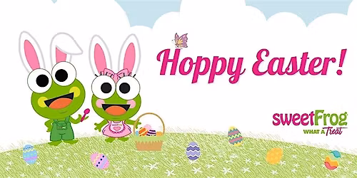 Easter Egg Hunt at sweetFrog Salisbury