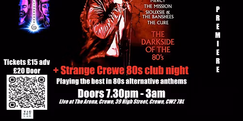 Strange events presents: Sanctum Sanctorium & Palindrones live + Strange 80s club night