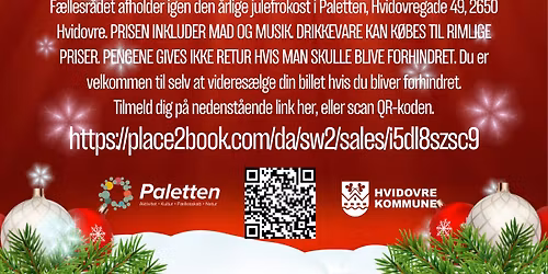 Fællesrådets årlige julefrokost i Paletten