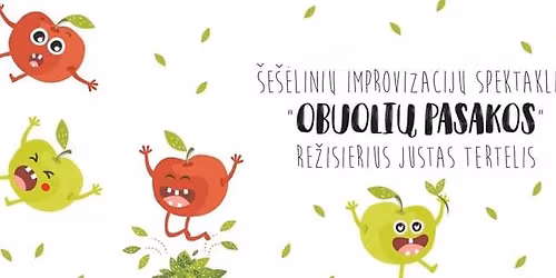 Spektaklis visai \u0161eimai \u201eObuoli\u0173 pasakos\u201c