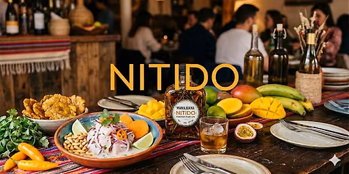 NITIDO |  Peruvian & Dominican 6- course - Tasting pairing cocktails - Dj