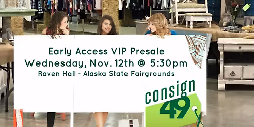 Consign49 Fall 2025 Early Access Shopping VIP Presale