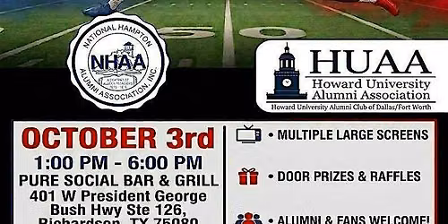 HU vs HU Watch Party at Pure Social