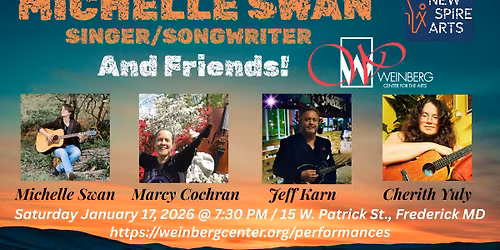 Michelle Swan & Friends! New Spire Arts!