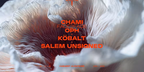 CHAMI F2F OPH - CABARET AL\u00c9ATOIRE