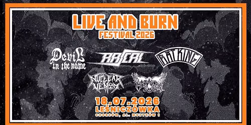 Live And Burn Festival 2026