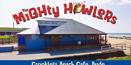 Howlin' at Crooklets Beach Cafe!