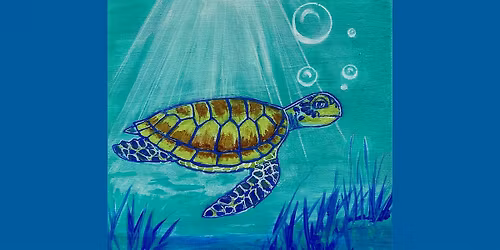 Workshop | Acrylic Painting \u2022 Sea Turtle | Art-A-Fair
