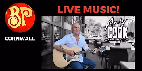 Andy Cook at Boston Pizza Cornwall