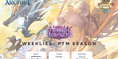 Weatherlight Grand Archive PTM season Monday weeklies