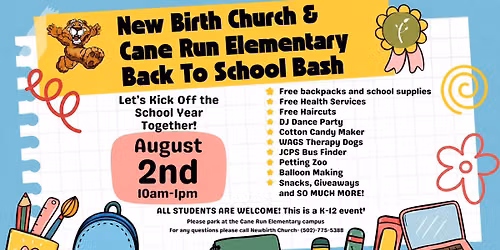 2026 Back to School Bash