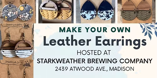 Make Your Own Leather Earrings