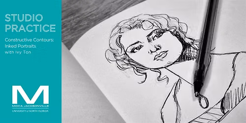 MOCA Studio Practice:Constructive Contours: Inked Portraits with Ivy Ton