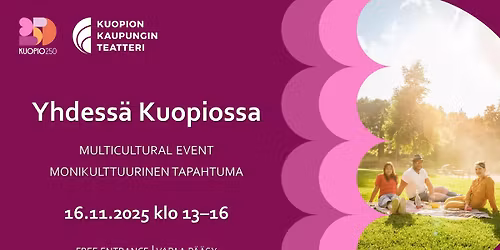 Yhdess\u00e4 Kuopiossa - monikulttuurinen tapahtuma