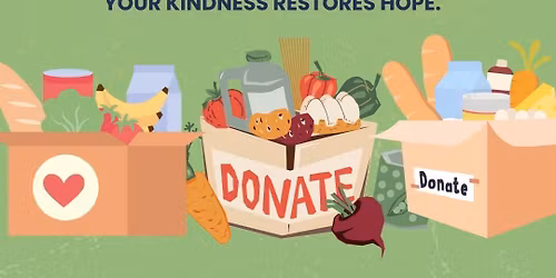 Donations: Drive Thru or Drop Off!