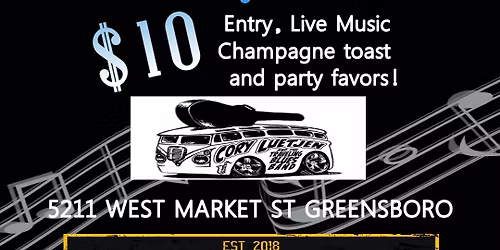 NYE with Cory Luetjin & the Travelling Blues Band