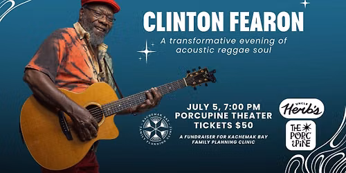 Clinton Fearon - concert fundraiser for KBFPC