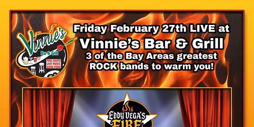 Vinnies and a night of Blues Rock, Hard Rock and OG style Metal!