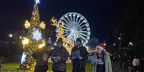 Bournemouth Vegan Meet-Ups Xmas Carol Singing