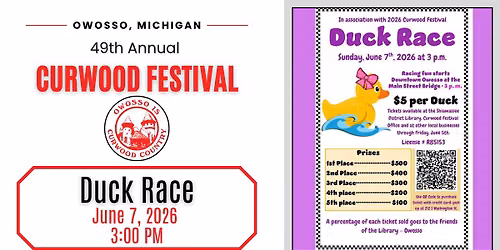 Curwood Festival Duck Race 