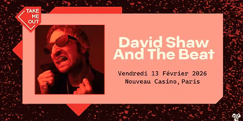 Take Me Out : David Shaw And The Beat en concert au Nouveau Casino, Paris