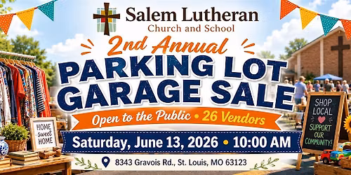 2nd Annual Salem Parking Lot Garage Sale | 25+ Vendors