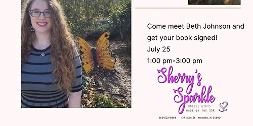 Book Signing Saturday featuring Beth Johnson