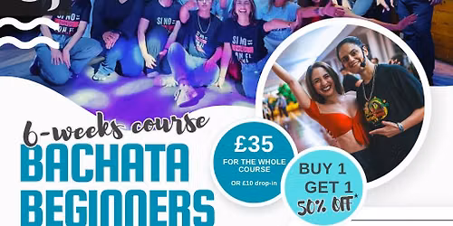 Bachata Beginners 6-Weeks Course🤓Start dancing this term!