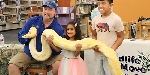 Wildlife On The Move Presents The Unhuggables f. Modern Day DINOS at North Richland Hills Library