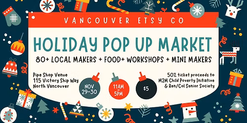 Vancouver Etsy Co Holiday Pop Up Market