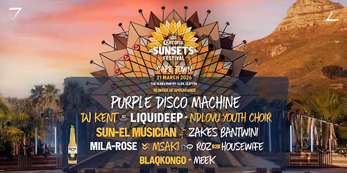 Corona Sunsets Festival - Cape Town 2026