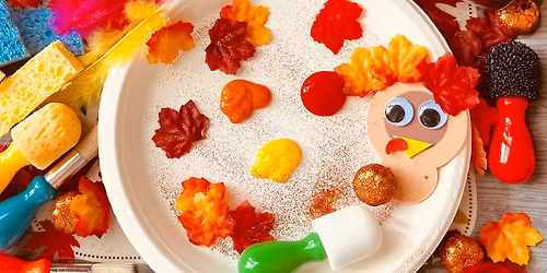 Sponge Painting Turkeys (Ages 1.5\u20133)