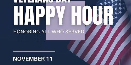 The Sycamore Veterans Day Happy Hour