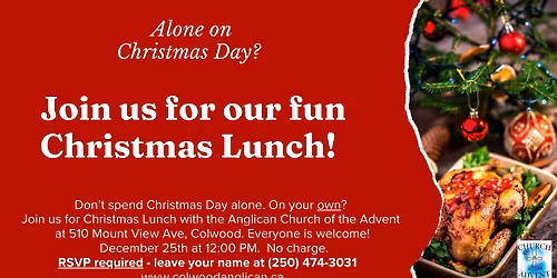 Christmas Day Home Alone Lunch