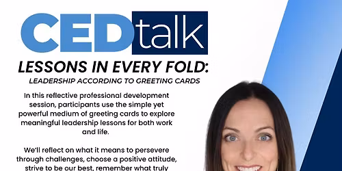 CEDTalk: Lessons in Every Fold