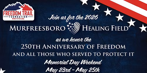 2026 Murfreesboro Healing Field