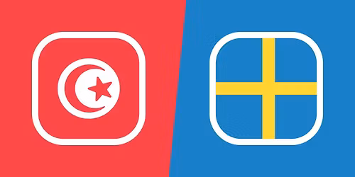 Tunisia vs Sweden - World Cup - Match 12 (Group F)